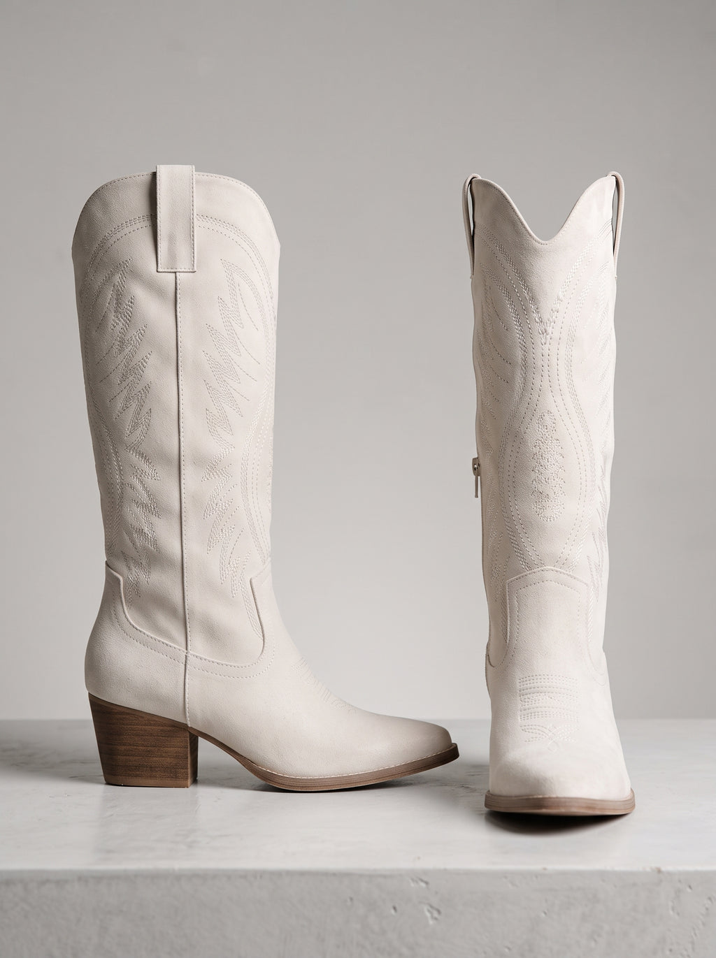 Botas Western Blancas