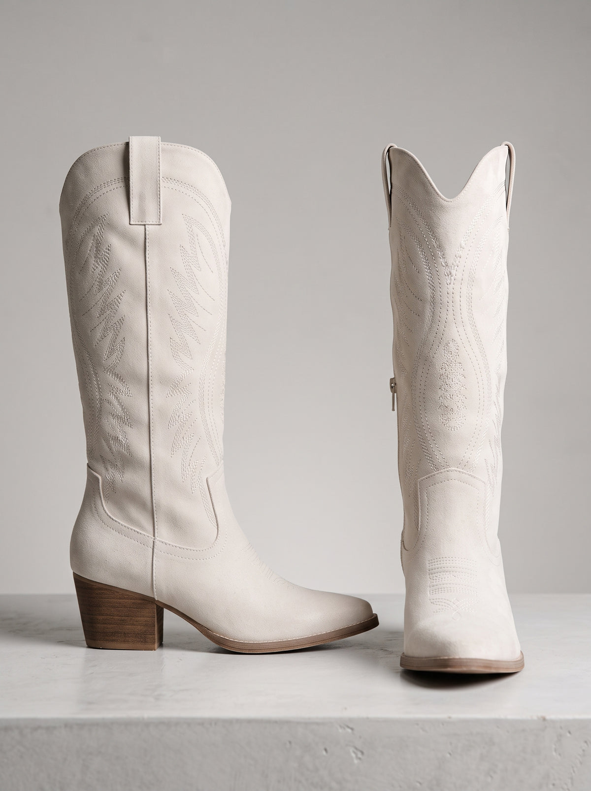 Botas Western Blancas