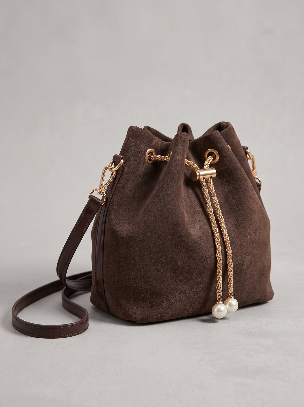 Bolso Tie Marron