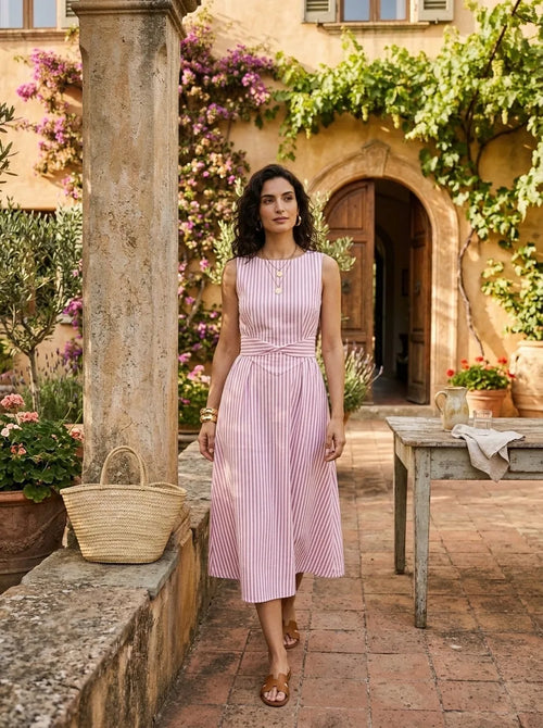 Vestido midi de mujer Capri