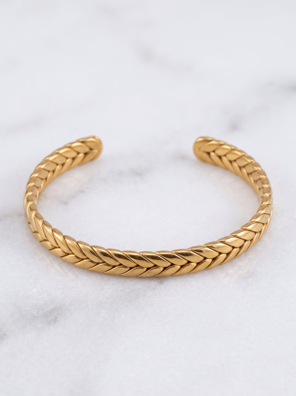 Pulsera Cuff Dorada