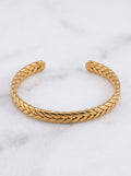 Pulsera Cuff Dorada