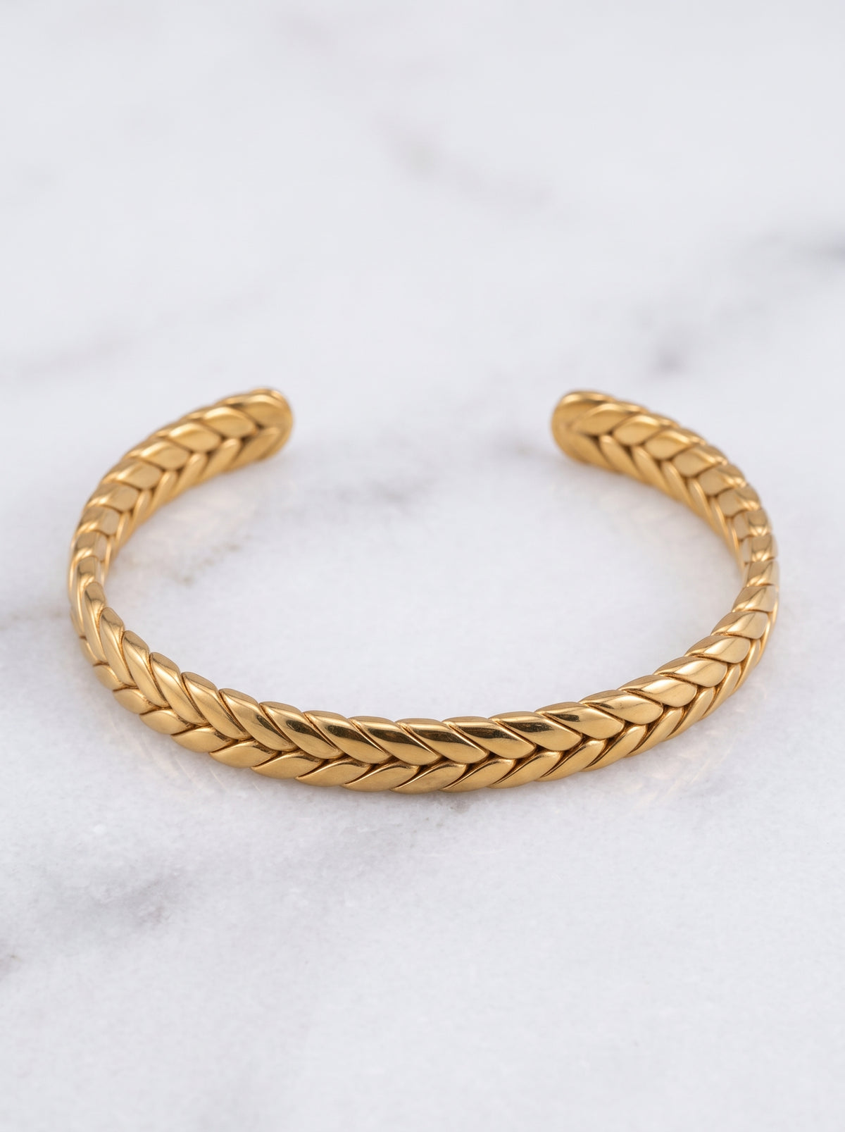 Pulsera Cuff Dorada