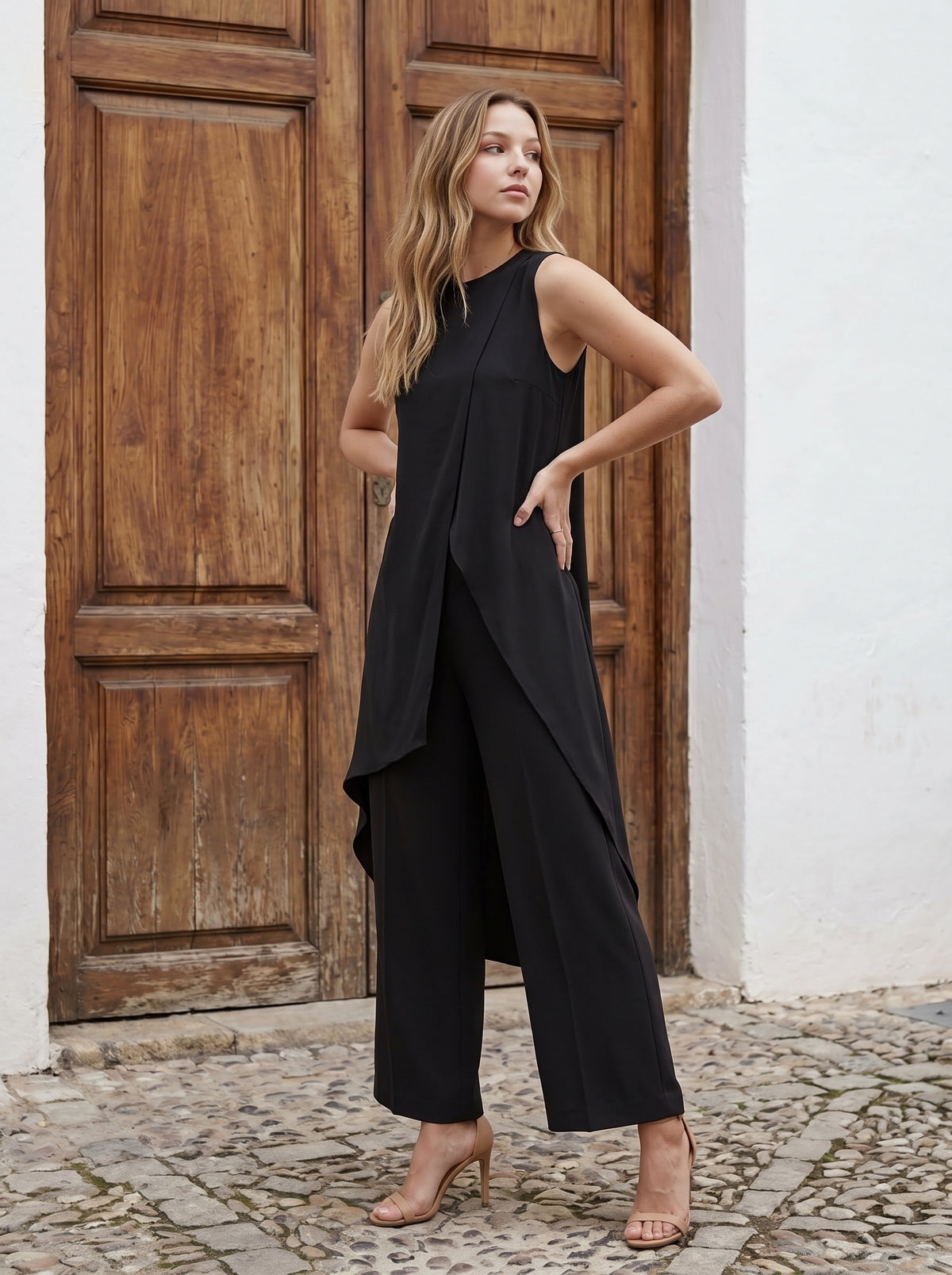 Conjunto Violeta Negro