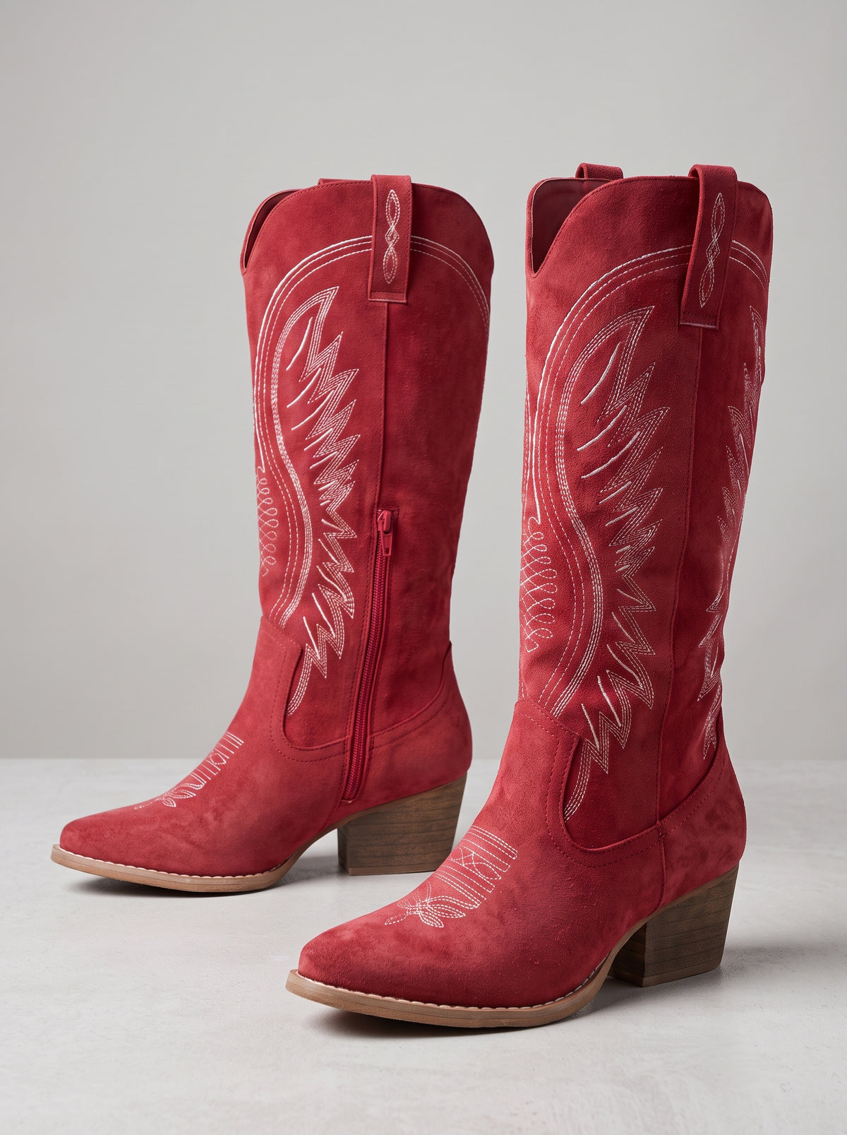Botas Western Rojas
