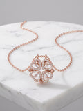 Collar Heart Bronce