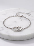 Pulsera Inter Plateada
