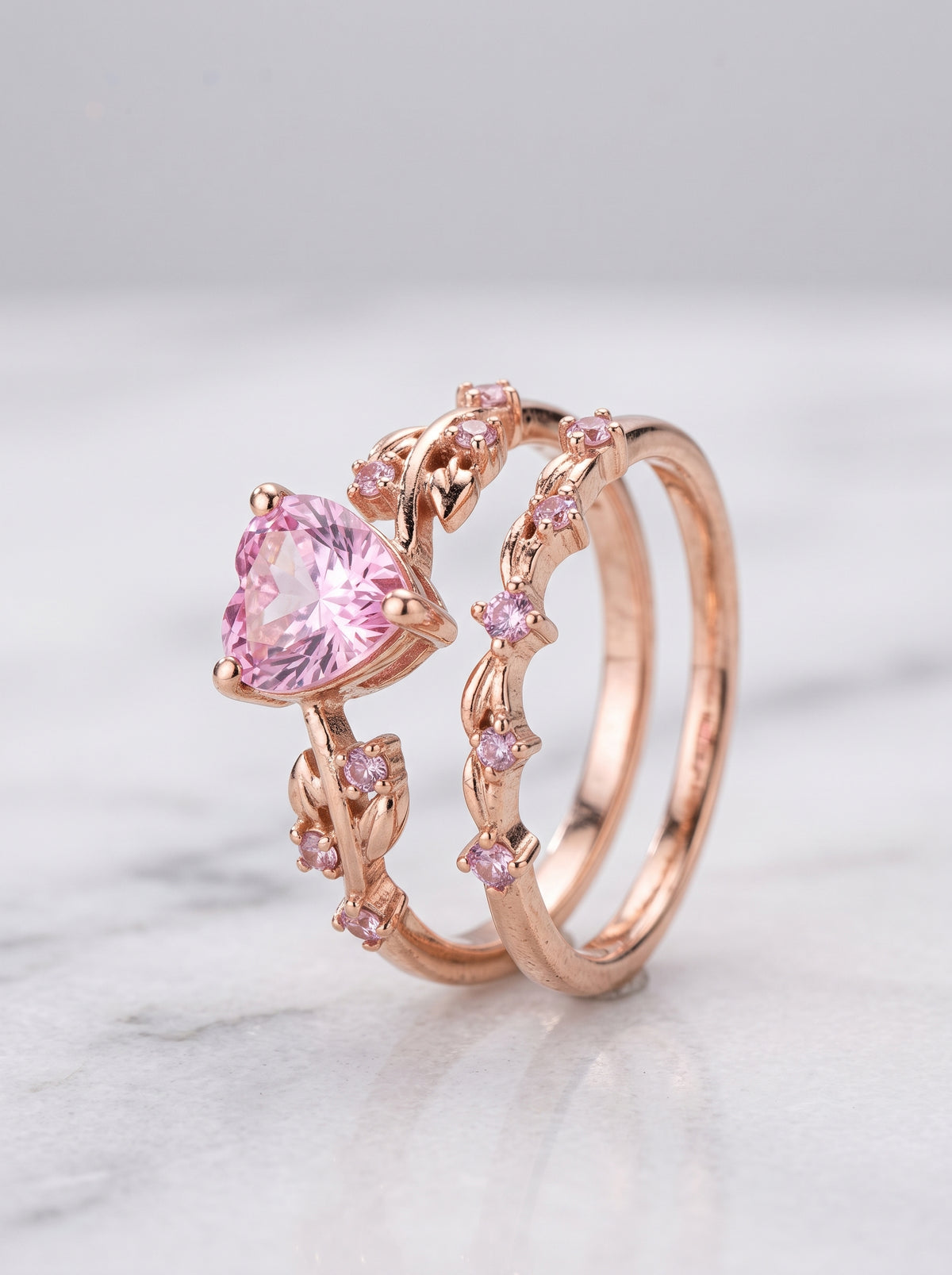 Anillo Vine Rosa