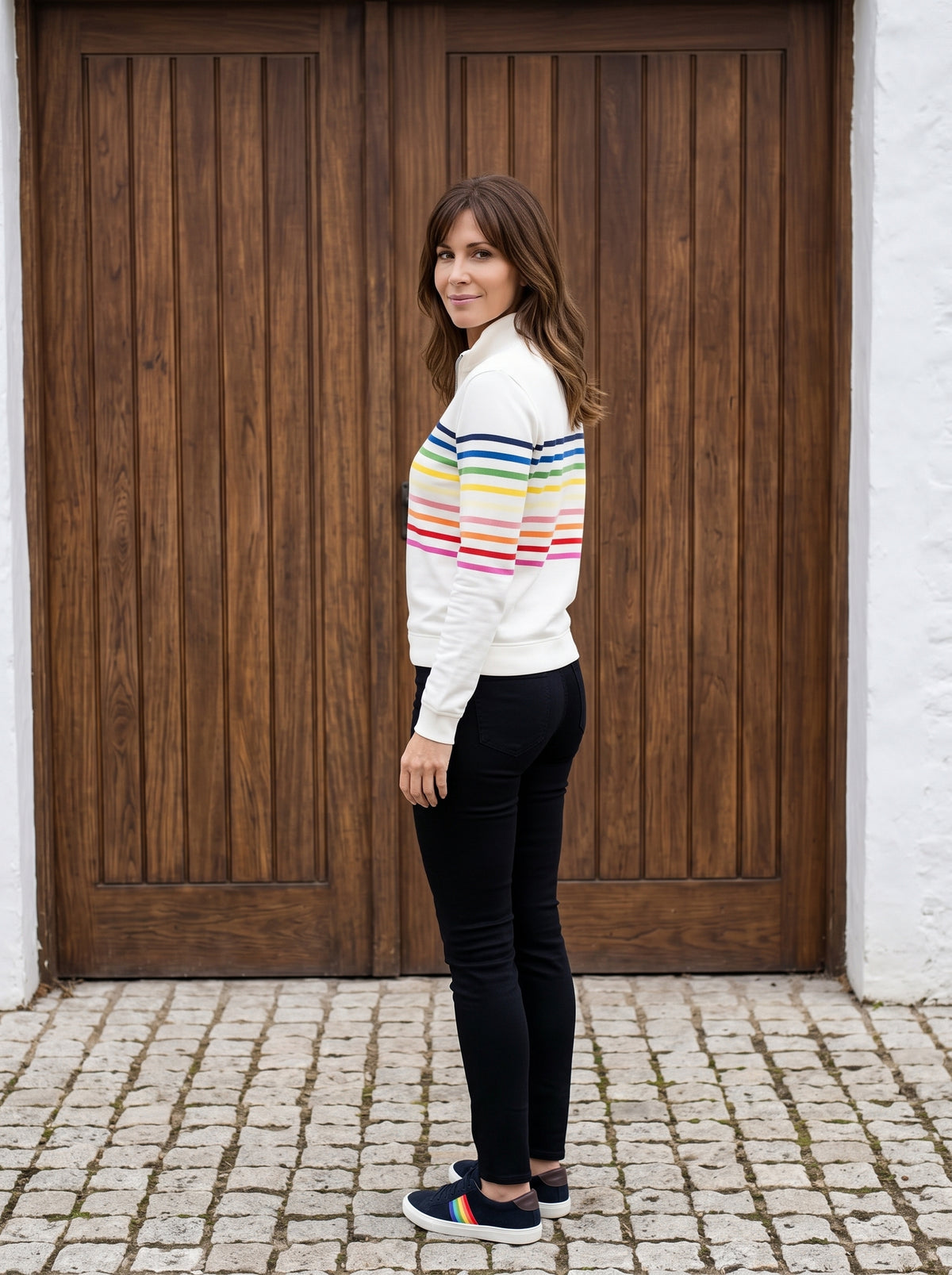 Polo Stripe Arcoiris
