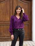 Damenbluse – Leaf Blouse