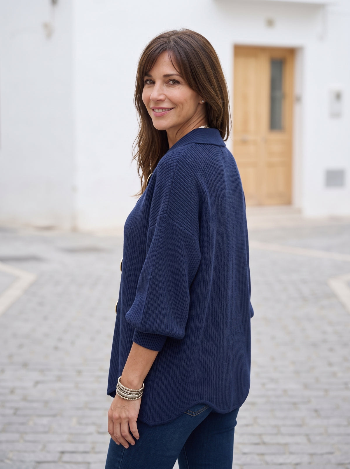 Cardigan Azul Javea