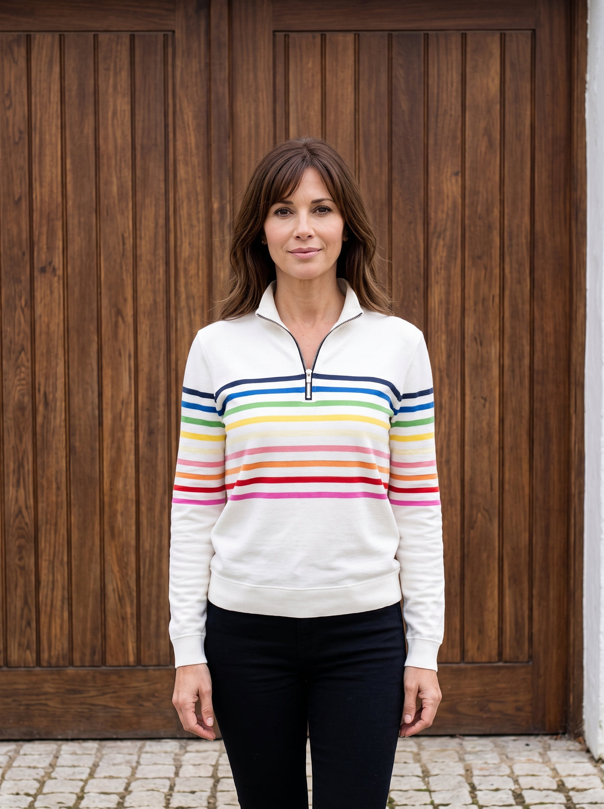Polo Stripe Arcoiris