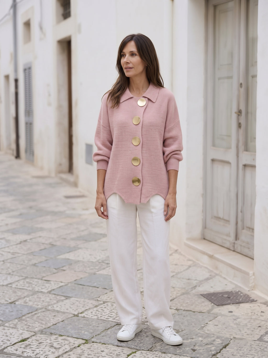 Cardigan Rosa Javea
