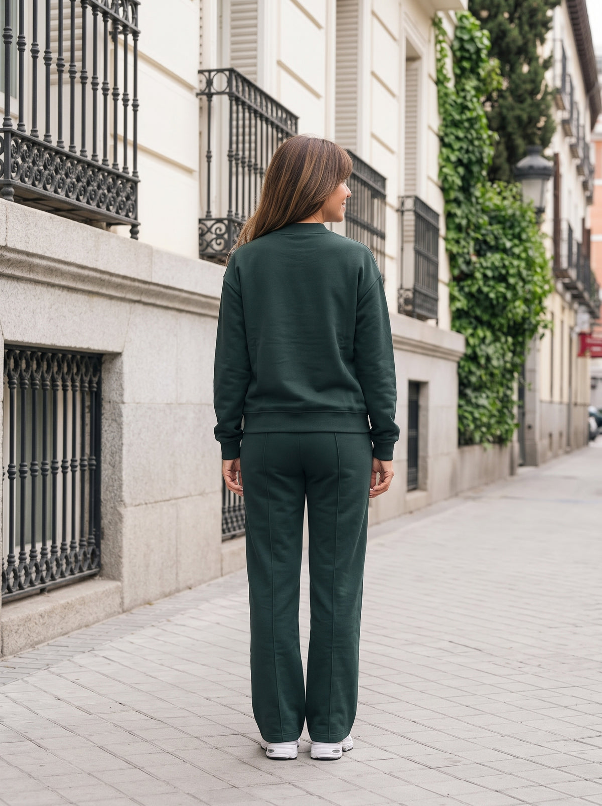 Conjunto Bomber Verde