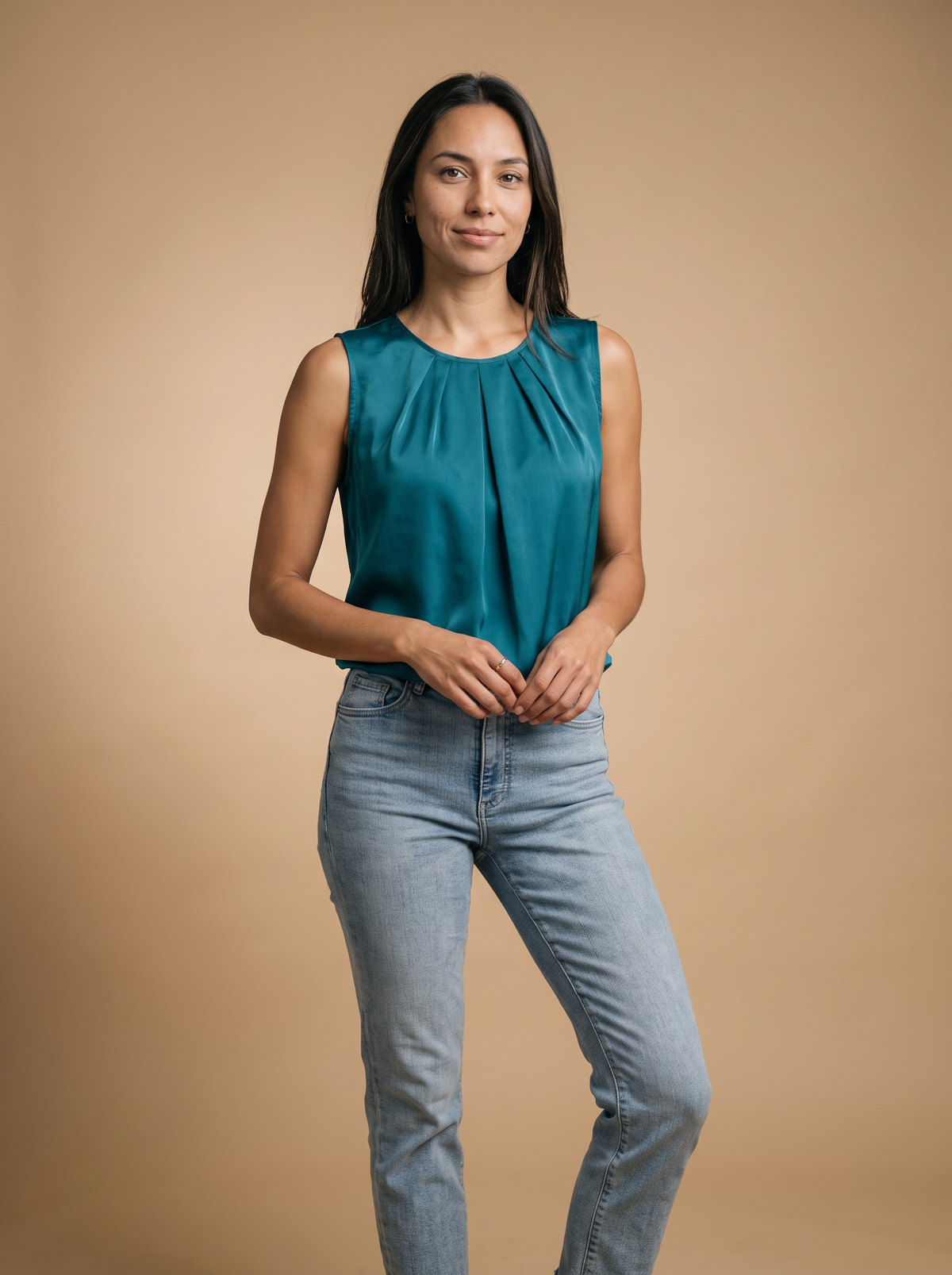 Aurora Top-Camisa de mujer