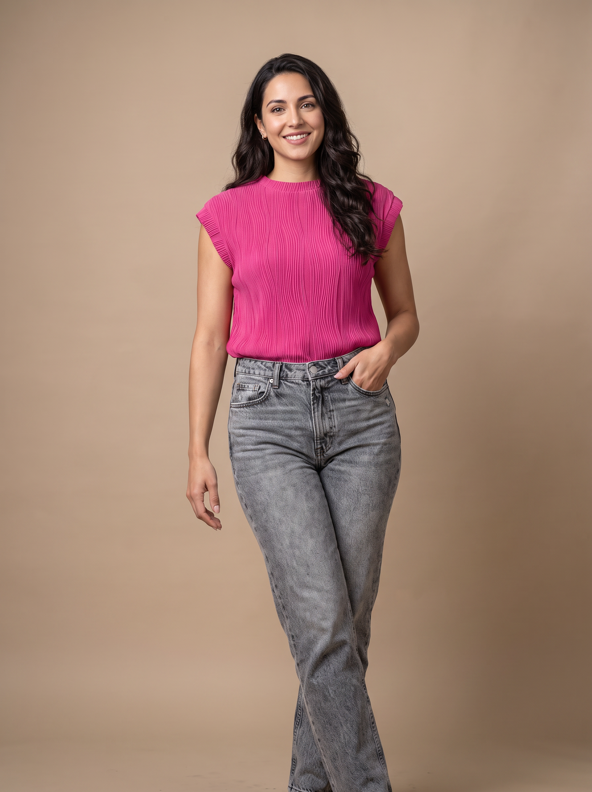 Origami-Top de mujer