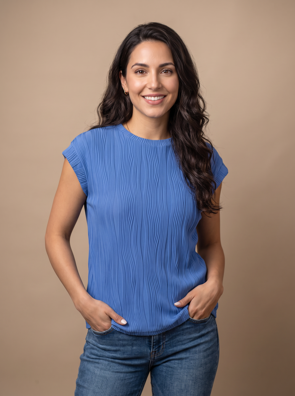 Origami-Top de mujer
