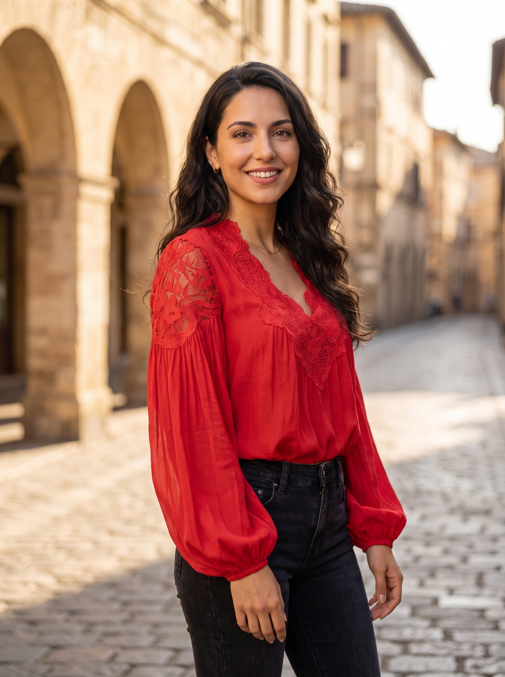Blusa de Mulher – Victoria Lace