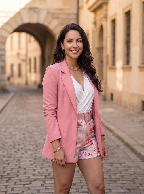 Blazer-Conjunto de mujer