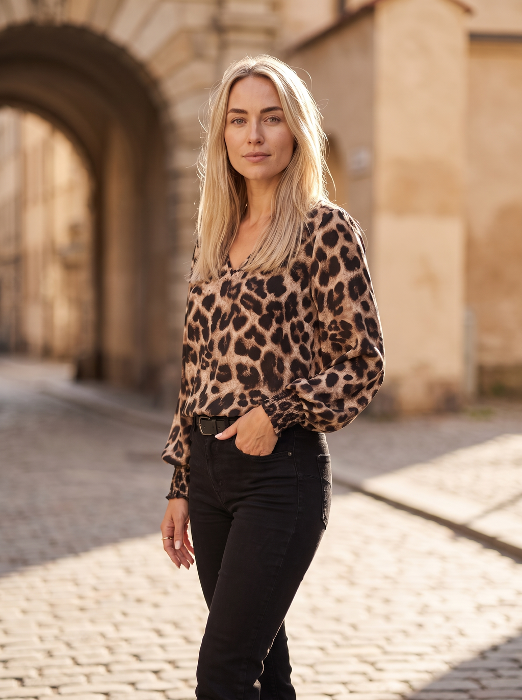 Safari-Camisa de mujer