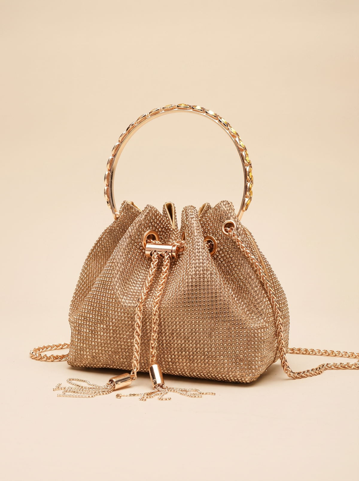 Crystal Bucket Mini-Bolso