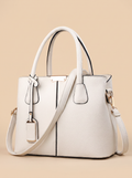 Structured Tote Charm-Bolso