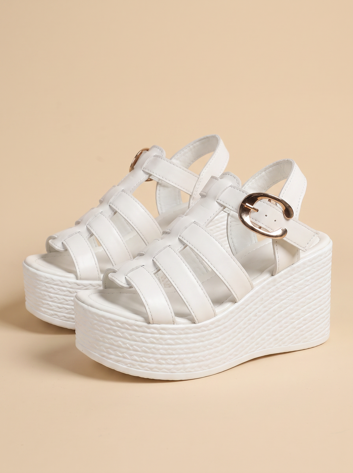 Gladiator Wedge-Zapatos