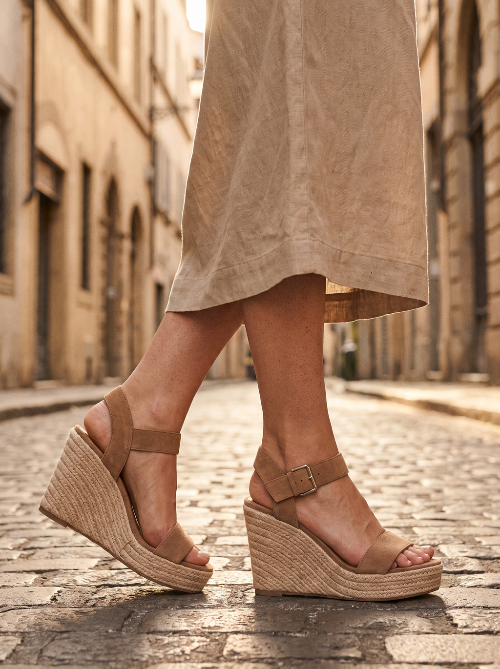 Espadrille Wedge-Zapatos