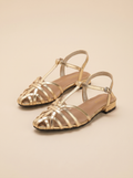 Woven Flat Sandal-Zapatos