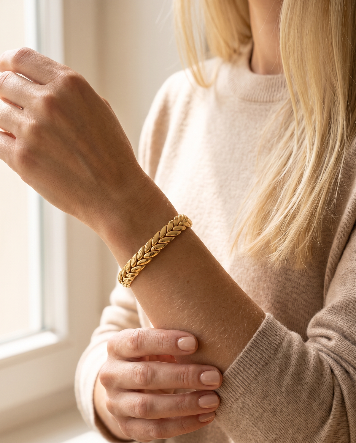 Braided Cuff-Pulsera