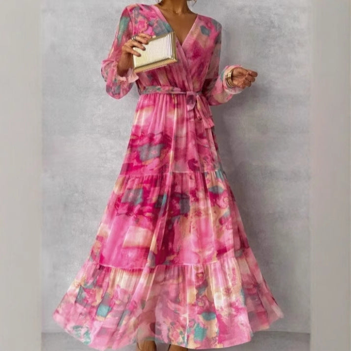 Vestido maxi de mujer-Aquarela