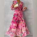Vestido maxi de mujer-Aquarela