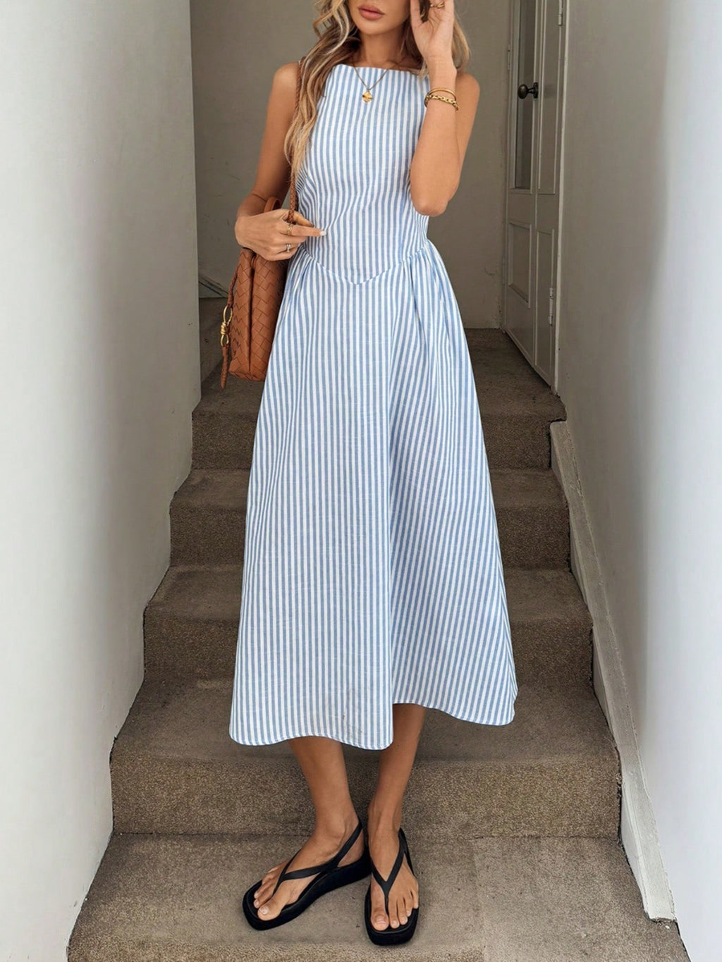 Vestido midi de mujer-Mayo